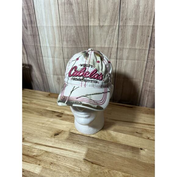 Womens Cabela’s Hat One Size Hunting Fishing Pink Adjustable - Picture 2 of 8